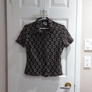 R Wear Rampage | Short Sleeve Button Up Top
